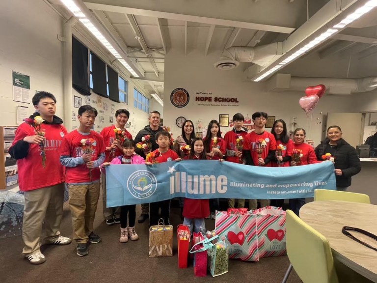 ILLUME youth nonprofit brightens hearts on Valentine’s Day