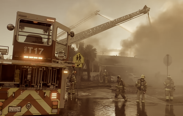Rossmoor woman in stable condition after being rescued from house fire