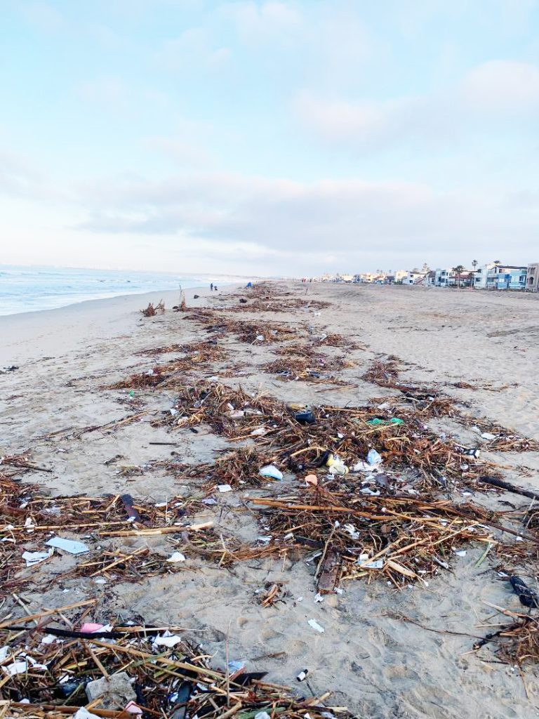 Sunset Beach cleans up debris after storm