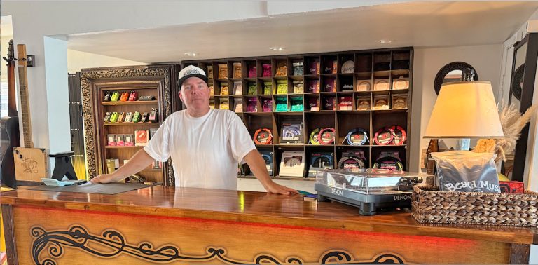 Tiny eclectic Sunset Beach Music Store expands after becoming big hit with musicians, students