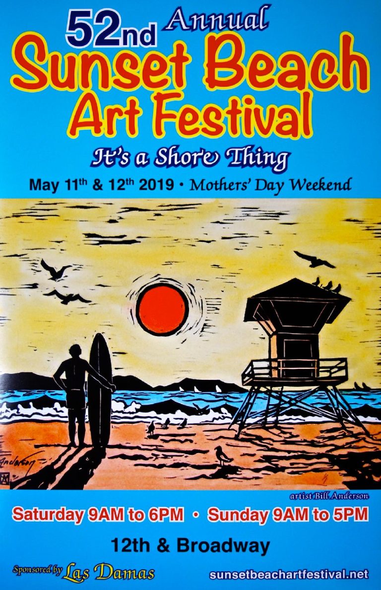 A call for artists. Be the face of next year’s Sunset Beach Art Festival