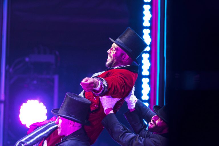 Bobby Daye steps into the spotlight in “Moulin Rouge! The Musical,” a chaotic search for love