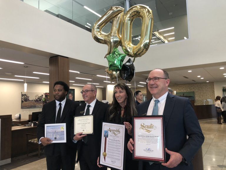 Chamber honors F&M Bank on it’s 40th Anniversary