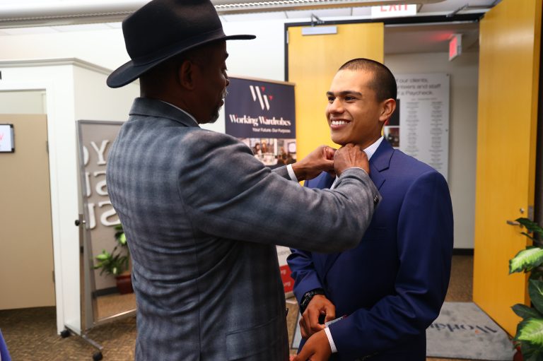 Sunburst Youth Academy grads get Working Wardrobes makeover