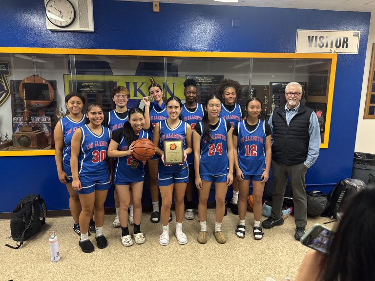 Los Al JV hoops take 2nd place