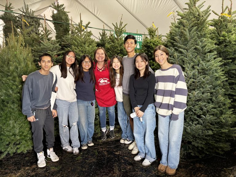 Youth Center opens annual Christmas tree lot at Ganahl Lumber in Los Al