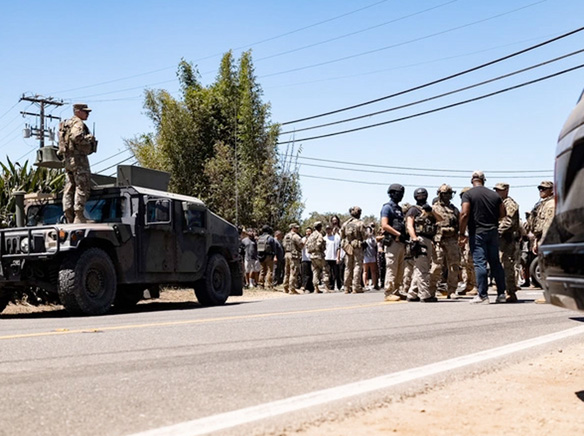 Military buildup, political tension lead top stories in 2025