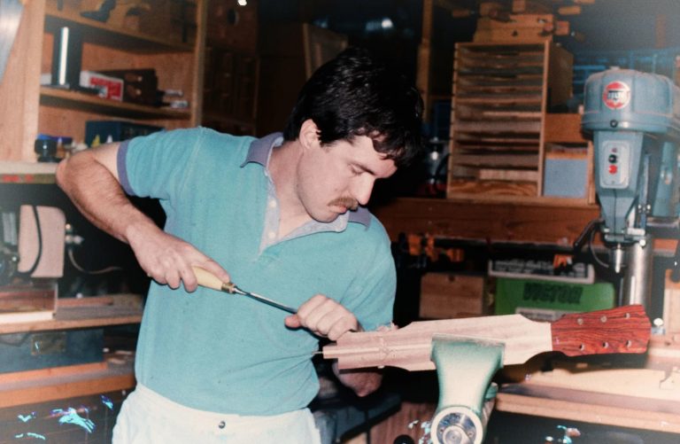 One man’s journey from aerospace to inner space creates one of the world’s finest guitars