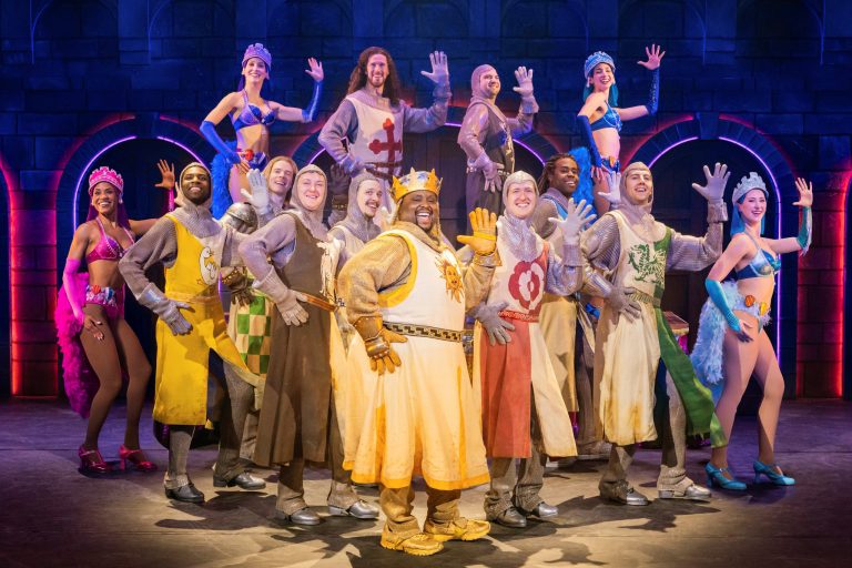 Timeless humor travels well in “SPAMALOT” at Segerstrom.