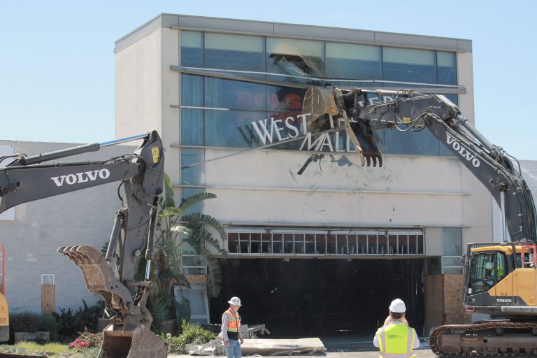 Westminster Mall comes down as transformative housing set to replace it