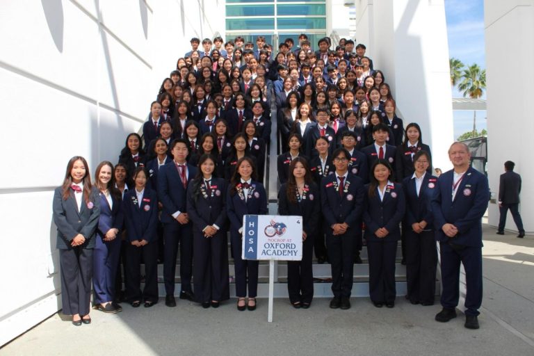 Chasing gold: Oxford Academy’s HOSA Club proudly competes in State Leadership Conference