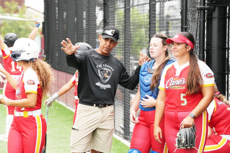 “The League” in Cypress is college softball like you’ve never seen – or heard – before