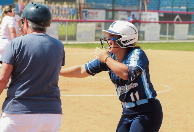 Marina rallies to overtake Lady Griffins 2-1