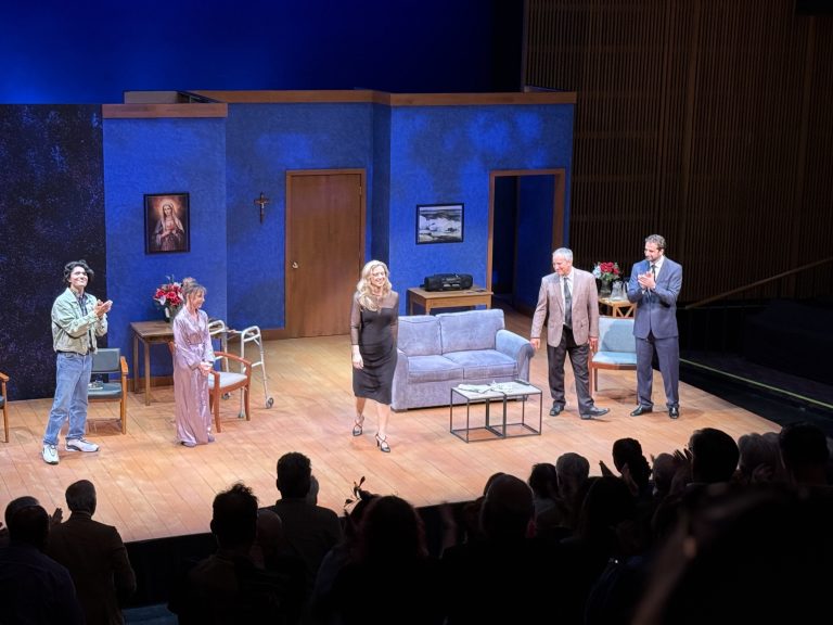 Warsaw delivers emotional irony about decades long love story