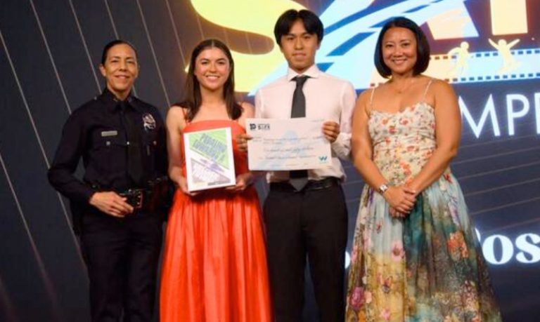 Cypress High School students win State Traffic Safety Awards