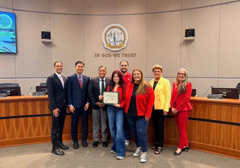 Target recognized by Cypress for assistance during Garden Grove emergency