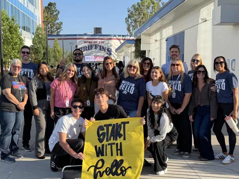 Los Al Unified Students implement “Start with Hello” program from Sandy Hook promise